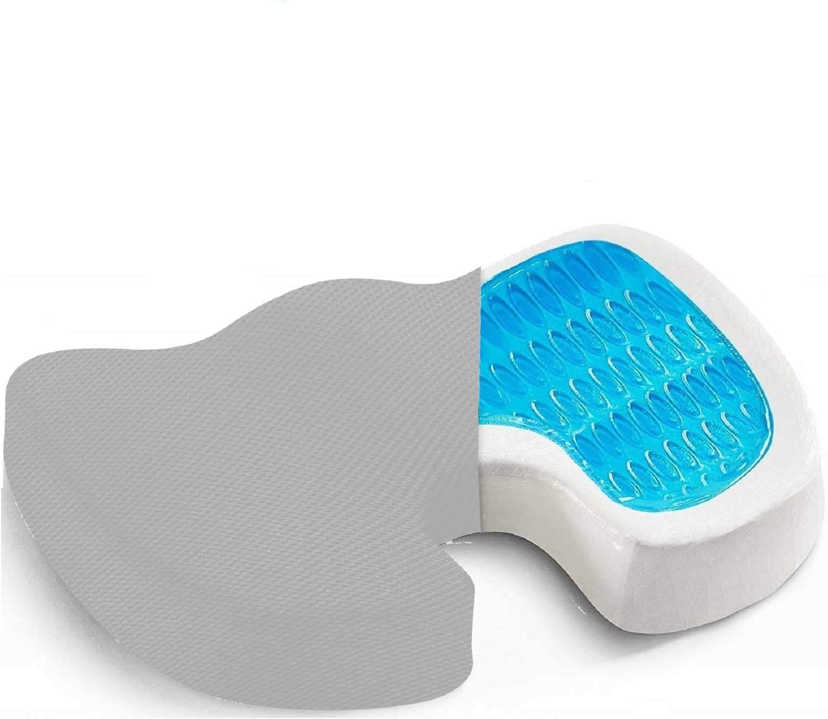 FOVERA Orthopedic Memory Foam Donut Seat Cushion, Piles Pillow for
