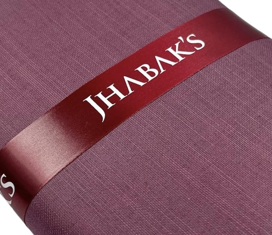 Image of JHABAK'S Unstitched 100% Pure Cotton Fabric for Men - 1.60 Meter / 2.10 Meter Piece