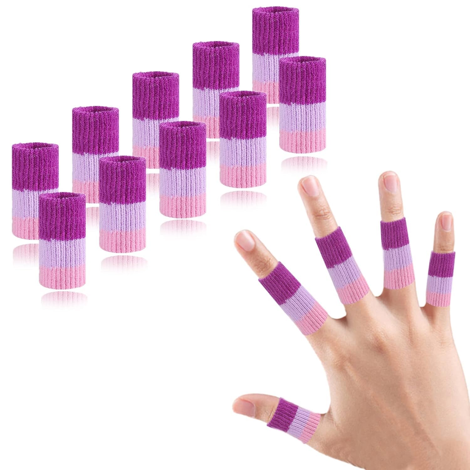 Finger Compression Sleeves - 10 Pack -17 Finger Compression Sleeves - 10 Pack -17