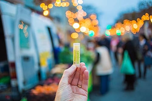 Miniatura 5 de ZAMBEEZI Bálsamo labial orgánico de cera de abeja de comercio justo, paquete de 3 unidades, de origen ético, sabor a miel