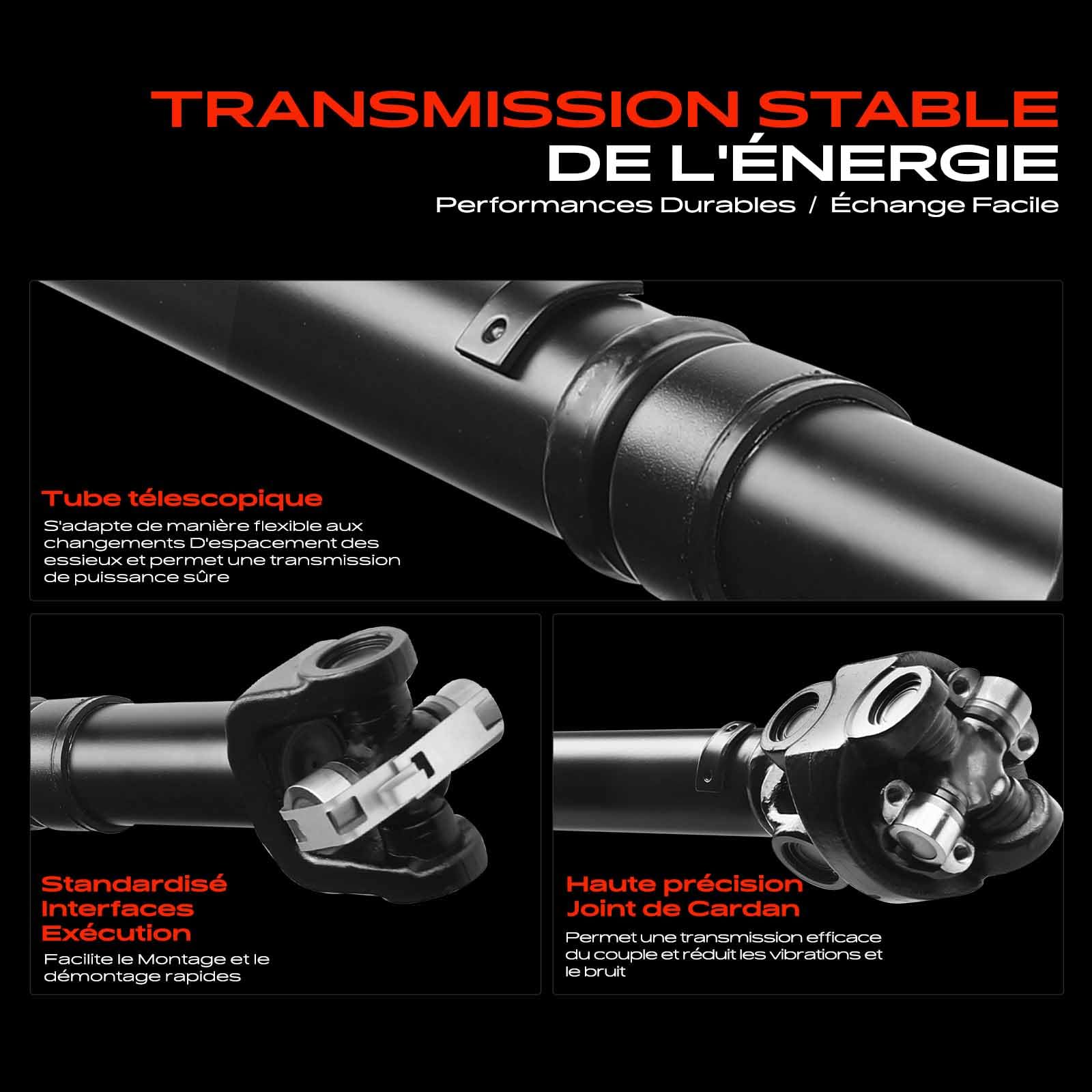 Frankberg Arbre de transmission avant, cardan 52098377AE