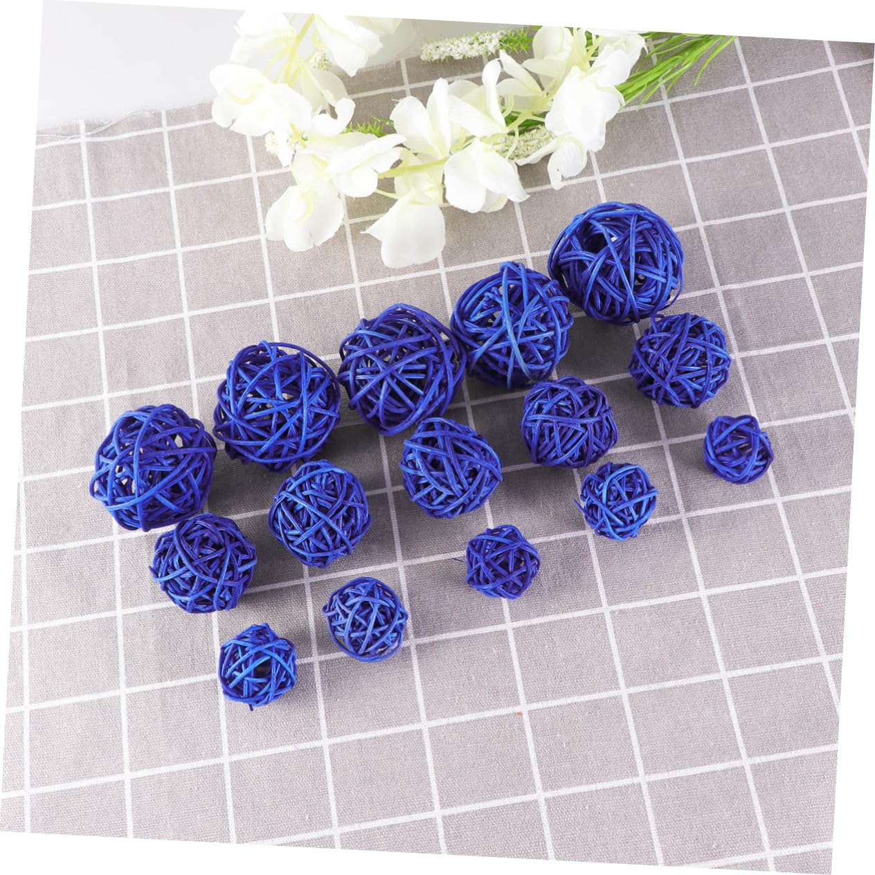 Palline Di Rattan A Forma Di Cuore - Confezione Da 8 Pezzi Per Decorazioni Casa, Matrimoni E Feste - Diametro 5cm - Foto 8