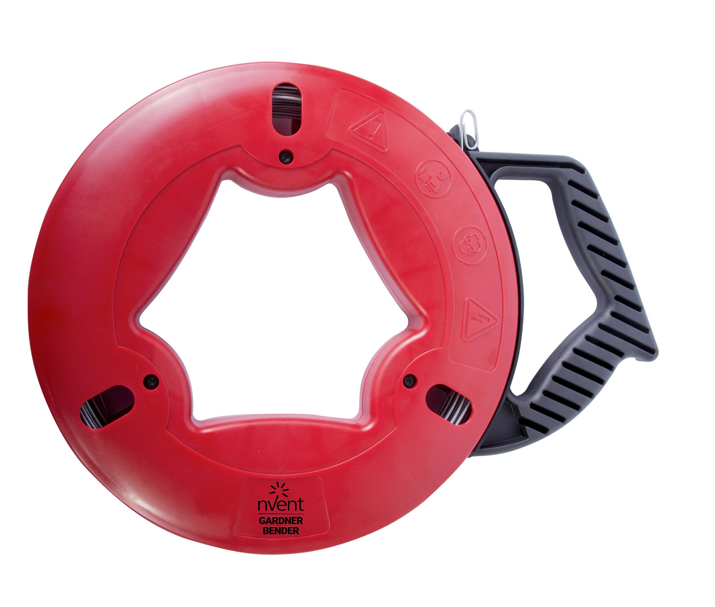 Gardner Bender FTS-125R Fish Tape, Plated Carbon Steel, UpperHand with Rubber Grip, 125 ft. — image 1