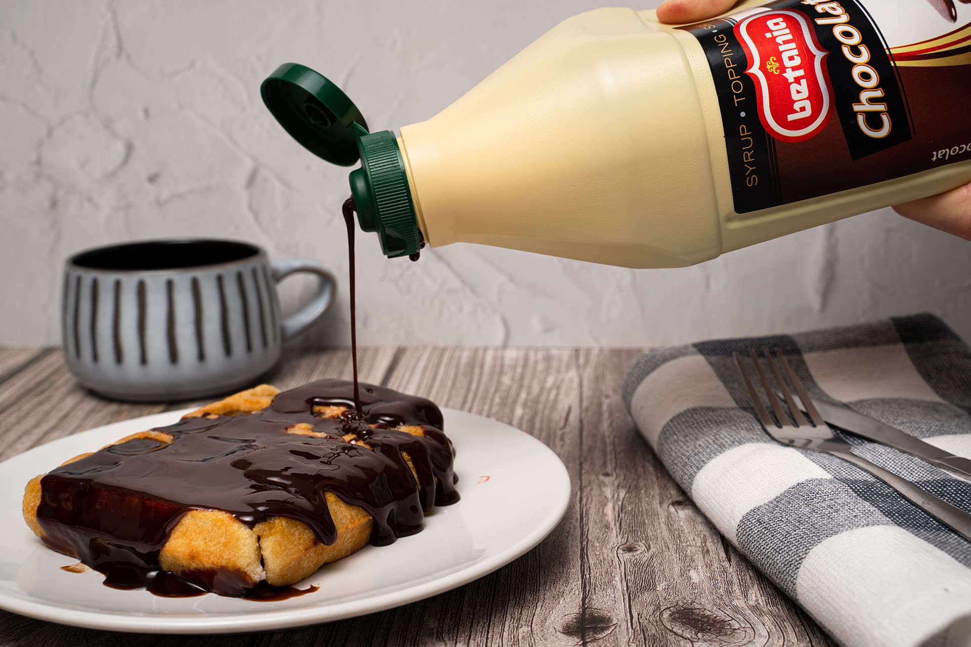 SIROPE SABOR CHOCOLATE 1L. CAJA 6 UDS