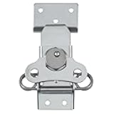 RH-2636/0371-A Spring Loaded Butterfly Latch, Large and Keeper