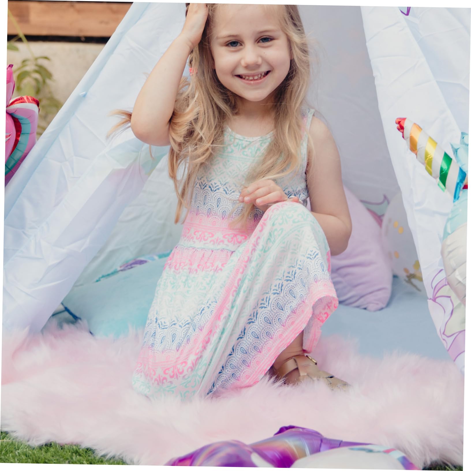 GRIRIW 1 Pair Sensory Training Outdoor Stilts for Balance Development Equipment Funny for Durable for Garden Play Random Color Random Color