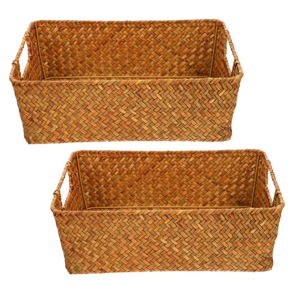 2 cestas de mimbre para pan, cestas Detive Sto para frutas y veterinarios, ideal para cocina y comedor, tejido a mano y diseño Slish