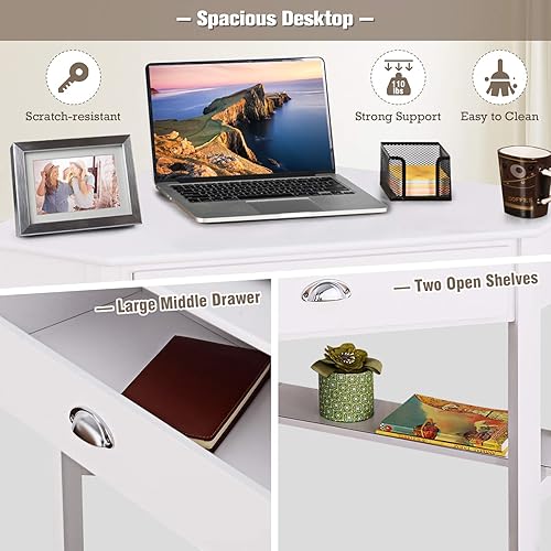 Miniatura 5 de Escritorio de esquina TMS Madera