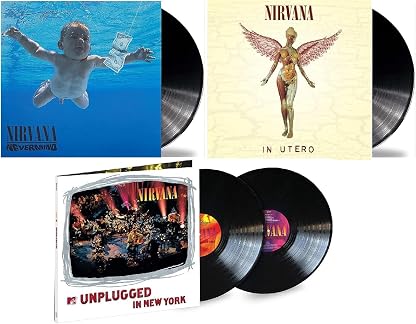 Nirvana Essential Album Collection 1991-1994: Nevermind + In Utero + MTV Unplugged In New York (3-Pack) por 1 jan. 2024 — capa do álbum