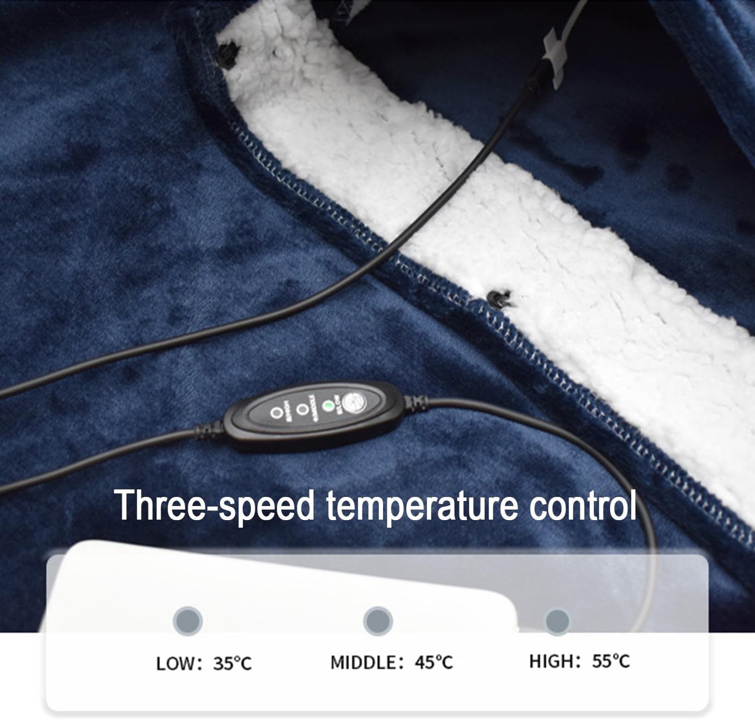 Generico Felpa con Cappuccio Riscaldata Marsupio for Cani, Coperta Riscaldata Indossabile con Cappuccio for Gatti Donne E Uomini, Pullover Oversize Maniche Lunghe
