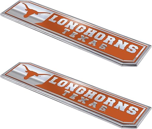 FANMATS NCAA Auto NCAA - Emblema de camión, paquete de 2