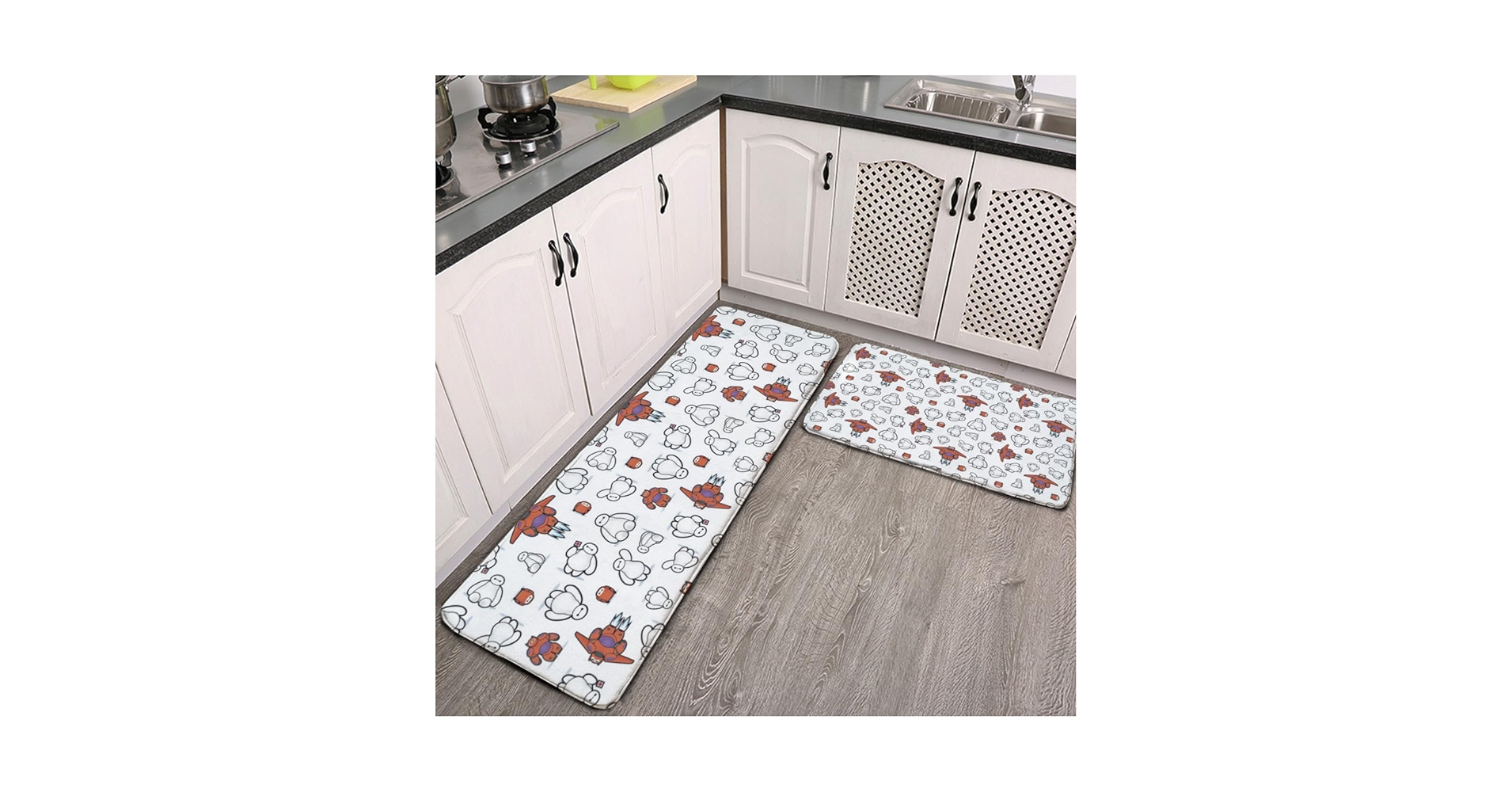 【レトロ未開封】 サンエックス ぶるぶるどっく キッチンマット 2個セット レトロ未開封】 サンエックス ぶるぶるどっく キッチンマット 2