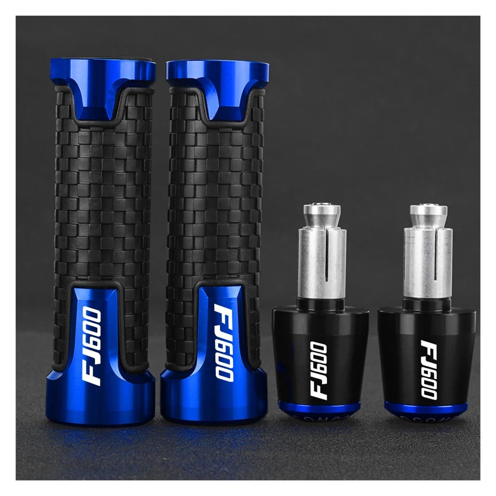 Motociclo Manubri Per FJ600 FJ 600 1984-1998 1997 1996 1995 1994 1993 1992 91 Manopole Moto Manubrio Impugnatura Estremità Spina Cursore Caps