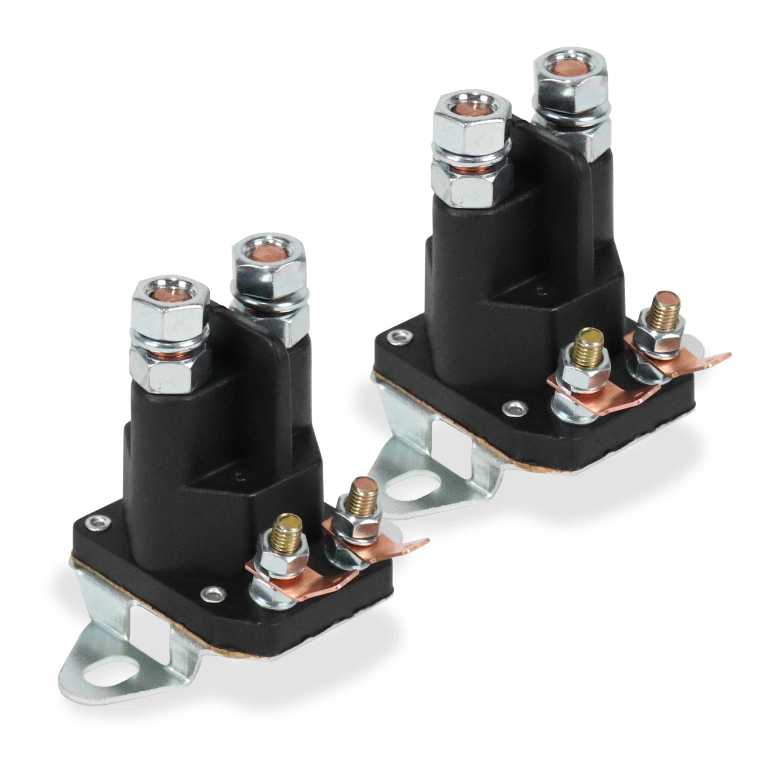 The ROP Shop | (Pack of 2) Universal 4 Post Plow Relay Solenoids for Western, Fisher & Meyers Snowplow Blades