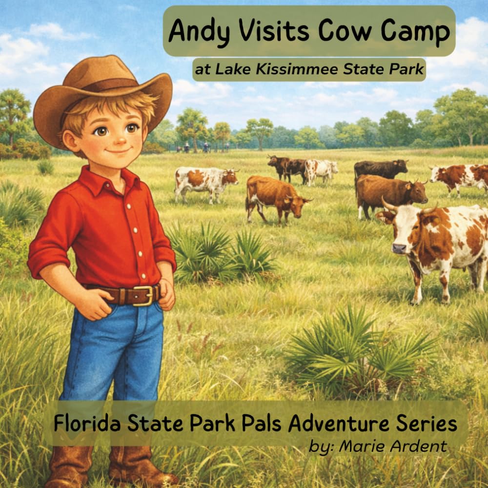 Andy Visits Cow Camp: A Florida Park Pals Adventure (Florida State Park Pals Adventure Series)
