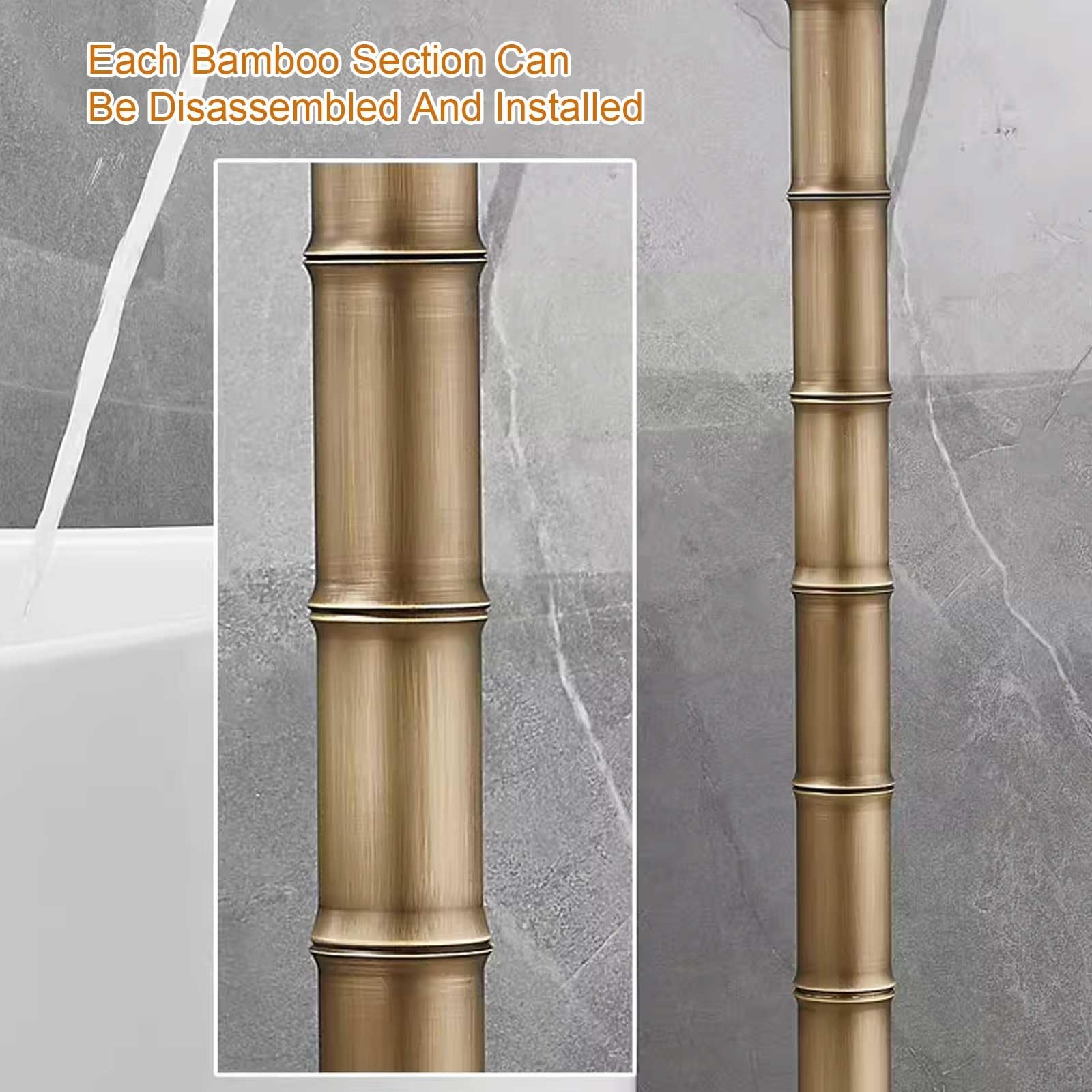 Columna de Agua Exterior Resistente a Las heladas con Grifo Antiguo de Cobre para jardín, Ideal para paisajismo y riego - 20,2 x 4,7 Pulgadas / 51,5 x 12 cm