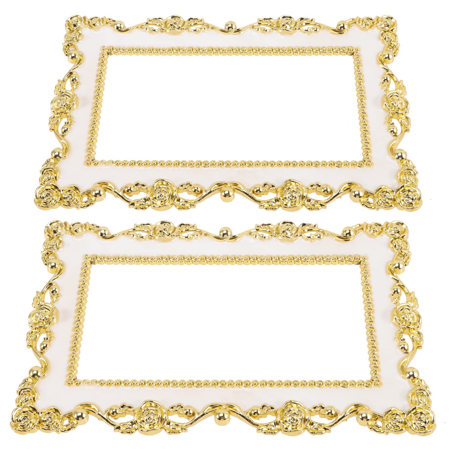 COOLHIYA 2 Pcs Decals Cover Light Decor Panel Decoration Light Sticker