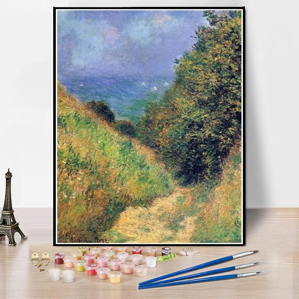 Paint by Numbers Kits for Adults and Kids Peaches Painting by Claude Monet Paint by Numbers Kit for Kids and Adults