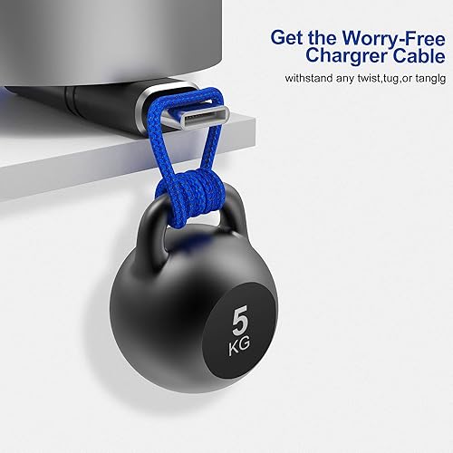 Miniatura 16 de Cable USB C a USB A, paquete de 3 cables de carga rápida tipo C 3A de 6 pies para iPhone 16/15 Pro Max, Samsung Galaxy S22 S21 S20 S10 S9 S10E, Note