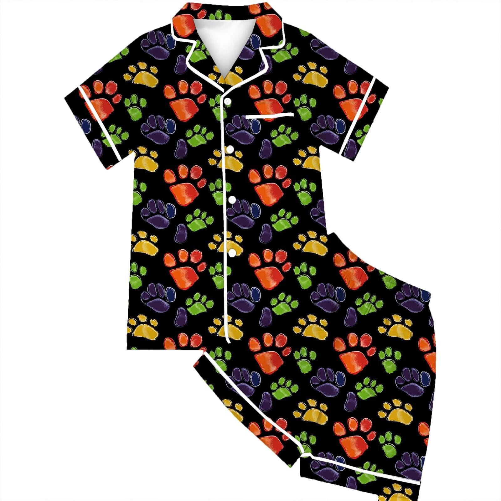 Pyjama couple assorti ensemble short idée cadeau original et amusant - 5