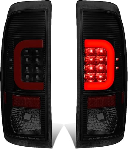 DNA MOTORING TL-F25008-LED-RD3D-BK-SM-G2 Conjunto de luz trasera LED 3D del lado del conductor y del pasajero Compatible con 08-16 F250-F550 SD DNA MOTORING TL-F25008-LED-RD3D-BK-SM-G2 Conjunto de luz trasera LED 3D del lado del conductor y del pasajero Compatible con 08-16 F250-F550 SD