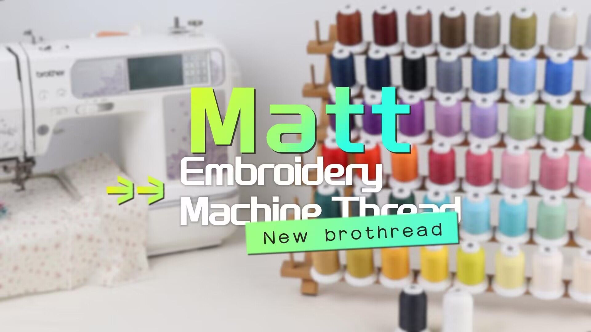 Produktbild von New Brothread 20 Sortierte Farben Etallic Aschinen Stickgarn 500 Für Coputerized Stickerei