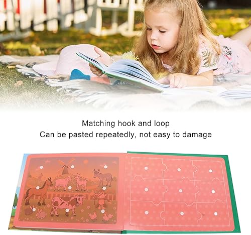 Miniatura 4 de Libro de aprendizaje silencioso para niños, libro Montessori, libro de actividades de aprendizaje preescolar para desarrollar habilidades de