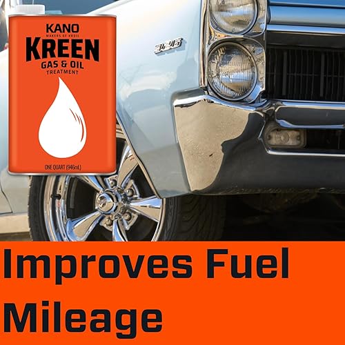 Miniatura 3 de Kroil Kreen Tratamiento de gas y aceite, aditivo limpiador de motores, mejora la compresión, reduce el uso de aceite y elimina los depósitos de Lata
