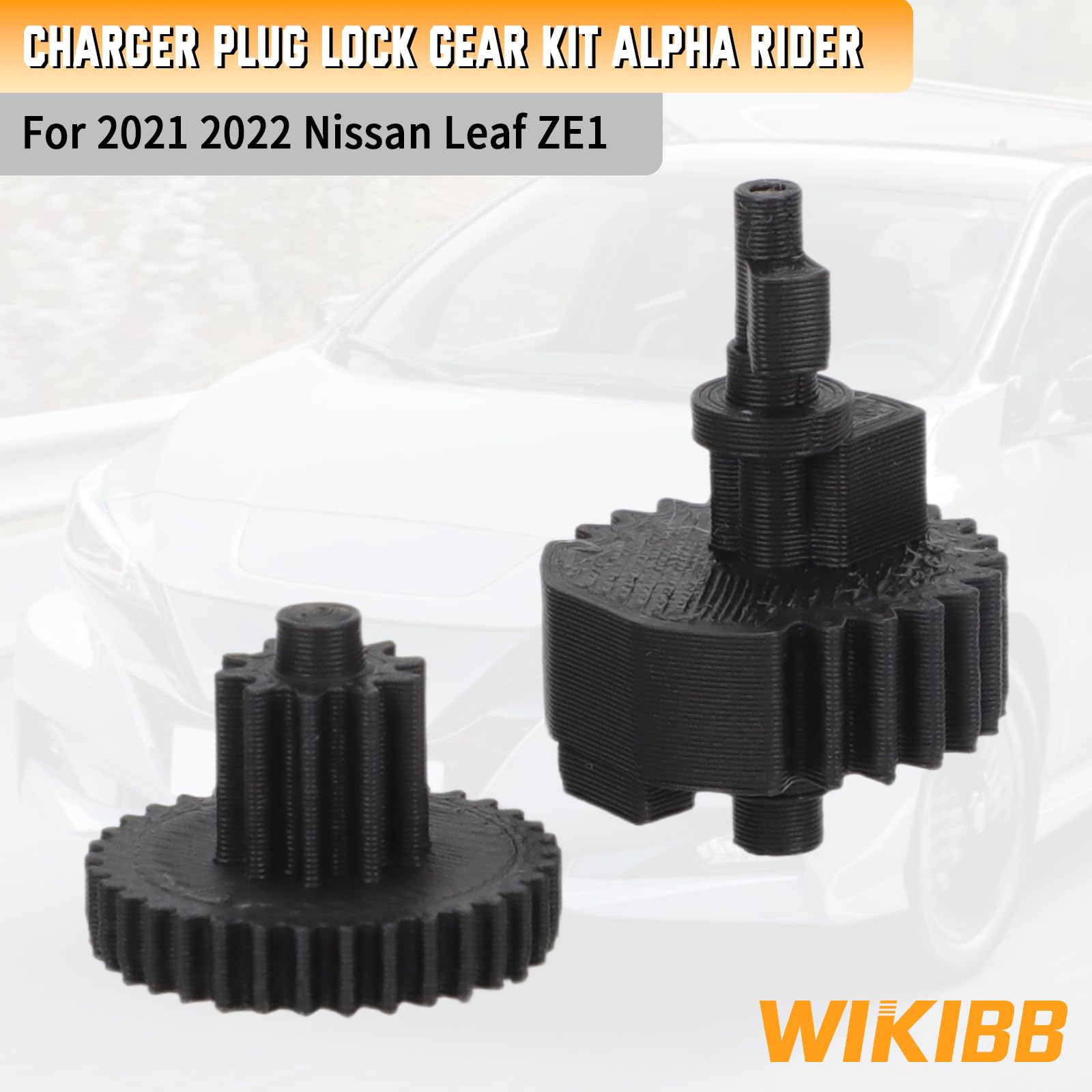 Alpha Rider Charger Plug Lock Gear Kit for 2021 2022 Nissan Leaf
