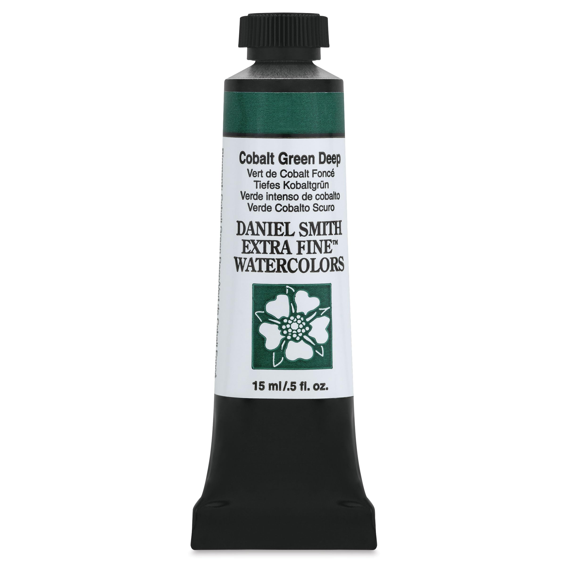 Vert cobalt profond DANIEL SMITH peinture aquarelle fine en tube de 15 ml