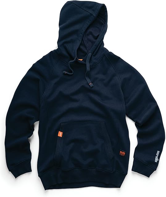 Scruffs Eco Worker Hoodie Navy Size XL