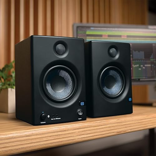 Miniatura 6 de PreSonus Eris E5 BT - Monitor de estudio de campo cercano de 5.25 pulgadas con Bluetooth, 100 W de potencia, salida de subwoofer, además de entradas