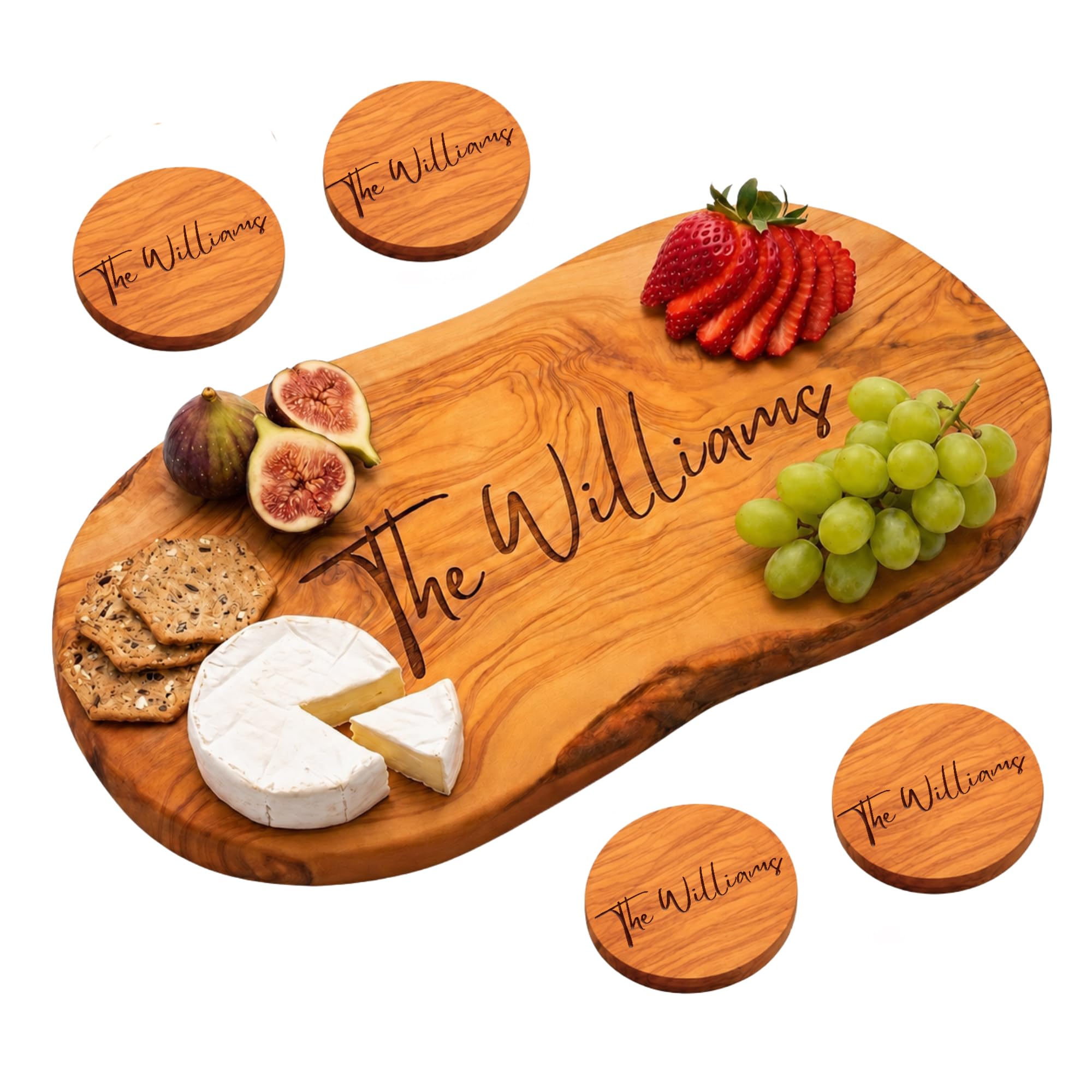 Motiwear Personalized Olive Wood Board
