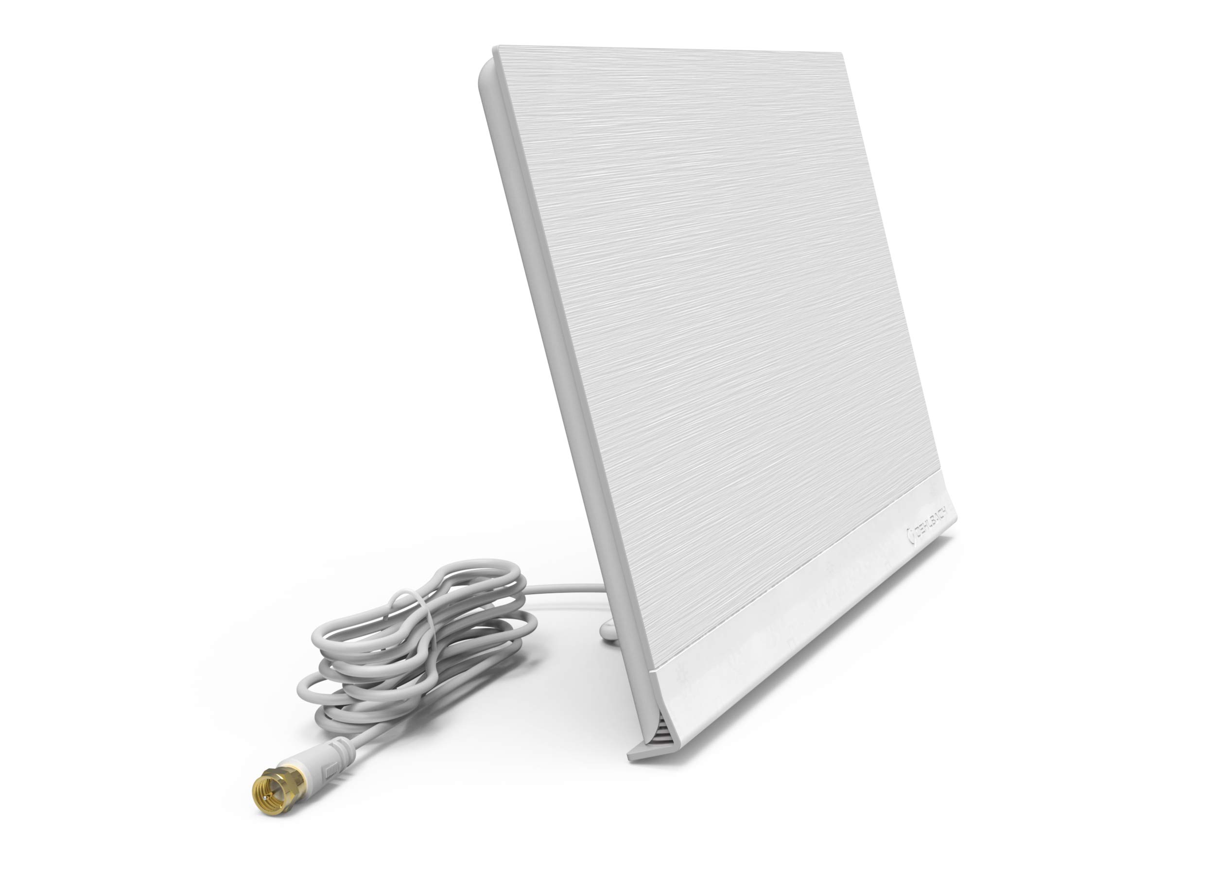 Oehlbach Flat Style One DVB-T2 HD Antenna - Antenna digitale interna - Amplificatore attivo DVB-T Antenna interna - Bianco