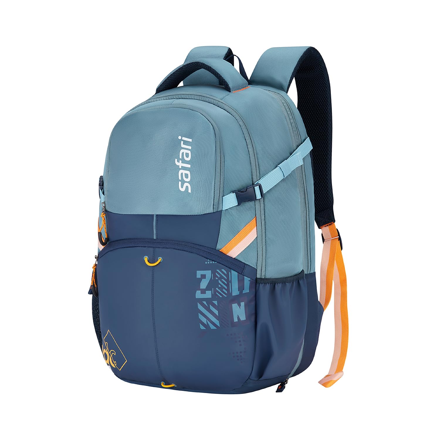 Safari Expand 9 Casual Laptop Compatible Backpack, 3 Compartments With Side And Front Pocket, Padded Back & Shoulders, Expandable, 43L, Marine, Multicolor (B0CZ44KR2G) Amazon Price History, Amazon Price Tracker