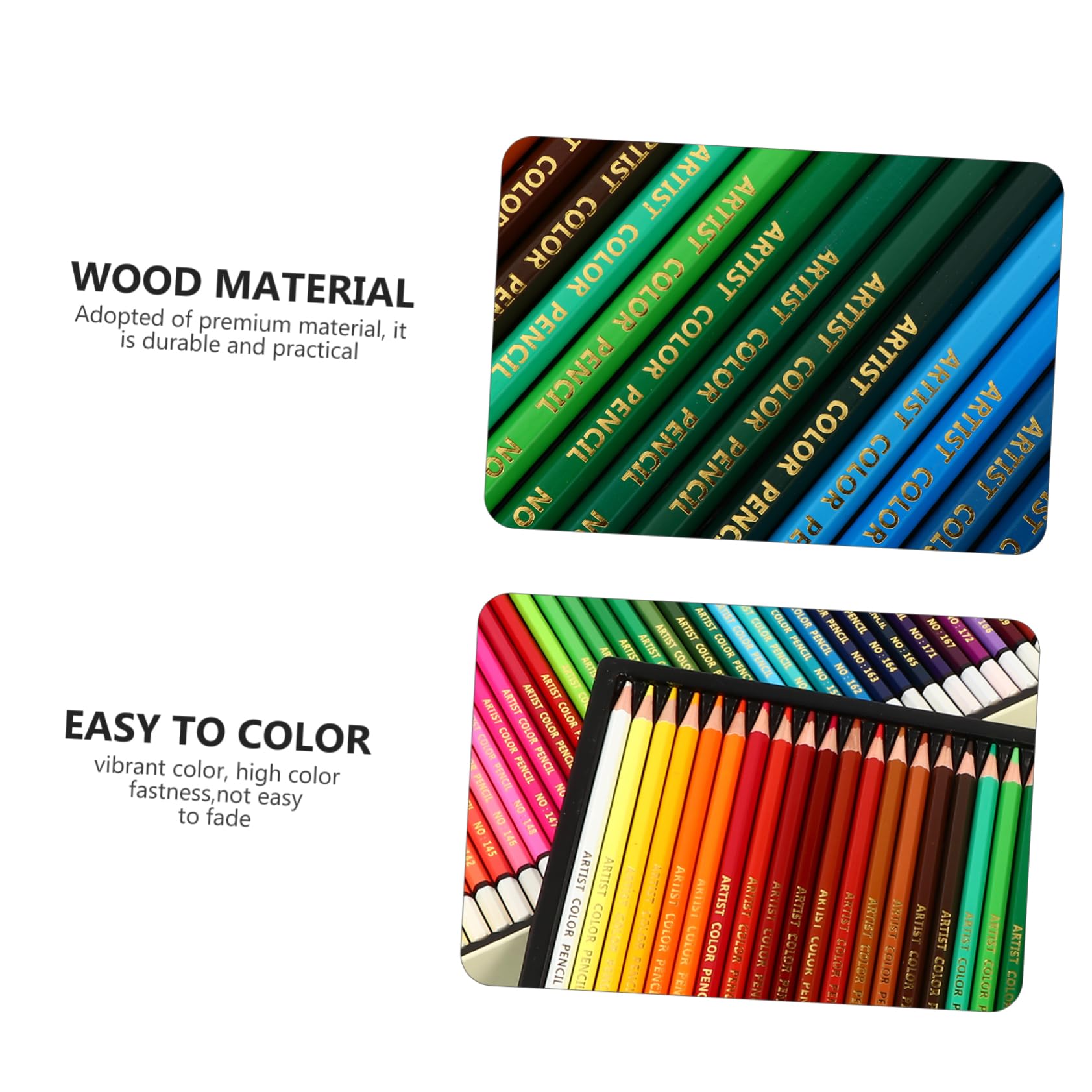 HOMSFOU Matite Per Schizzi Matite Da Disegno Kit Di Per Principianti Materiale Artistico Per Colorare Disegni e Dipinti