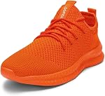 FUJEAK Women Walking Shoes Fashion Sneakers Athletic Casual Road Running Breathable WorkoutGym Tennis Lace Up Comfortable Lightweight Shoes