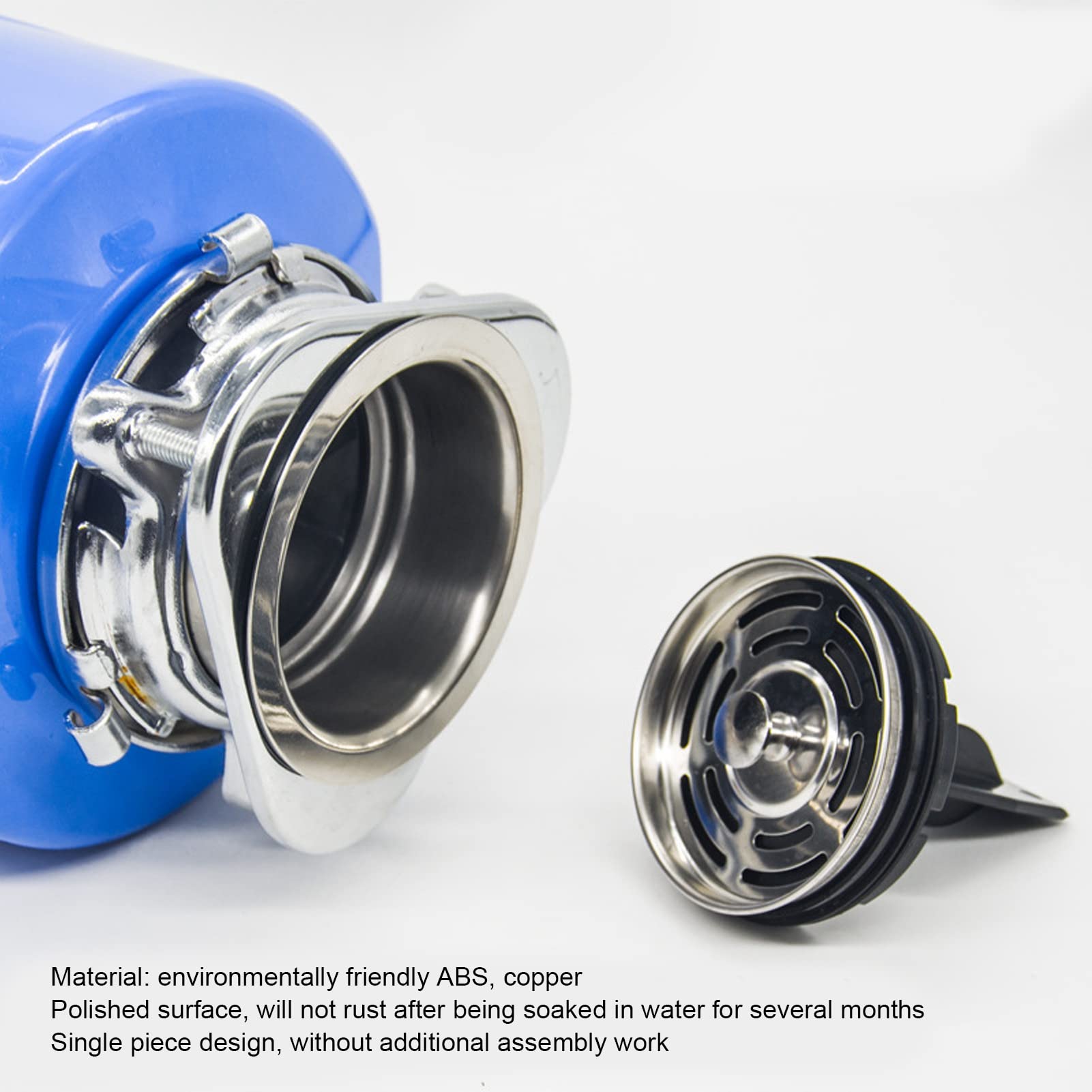 MIHAUS 2 Pieces Replacement Parts Compatible with Baby Brezza Formula Pro Advanced FRP0046 Replacement Funnel and Cover. Grey, Gray, Funnel01, Pack of 2