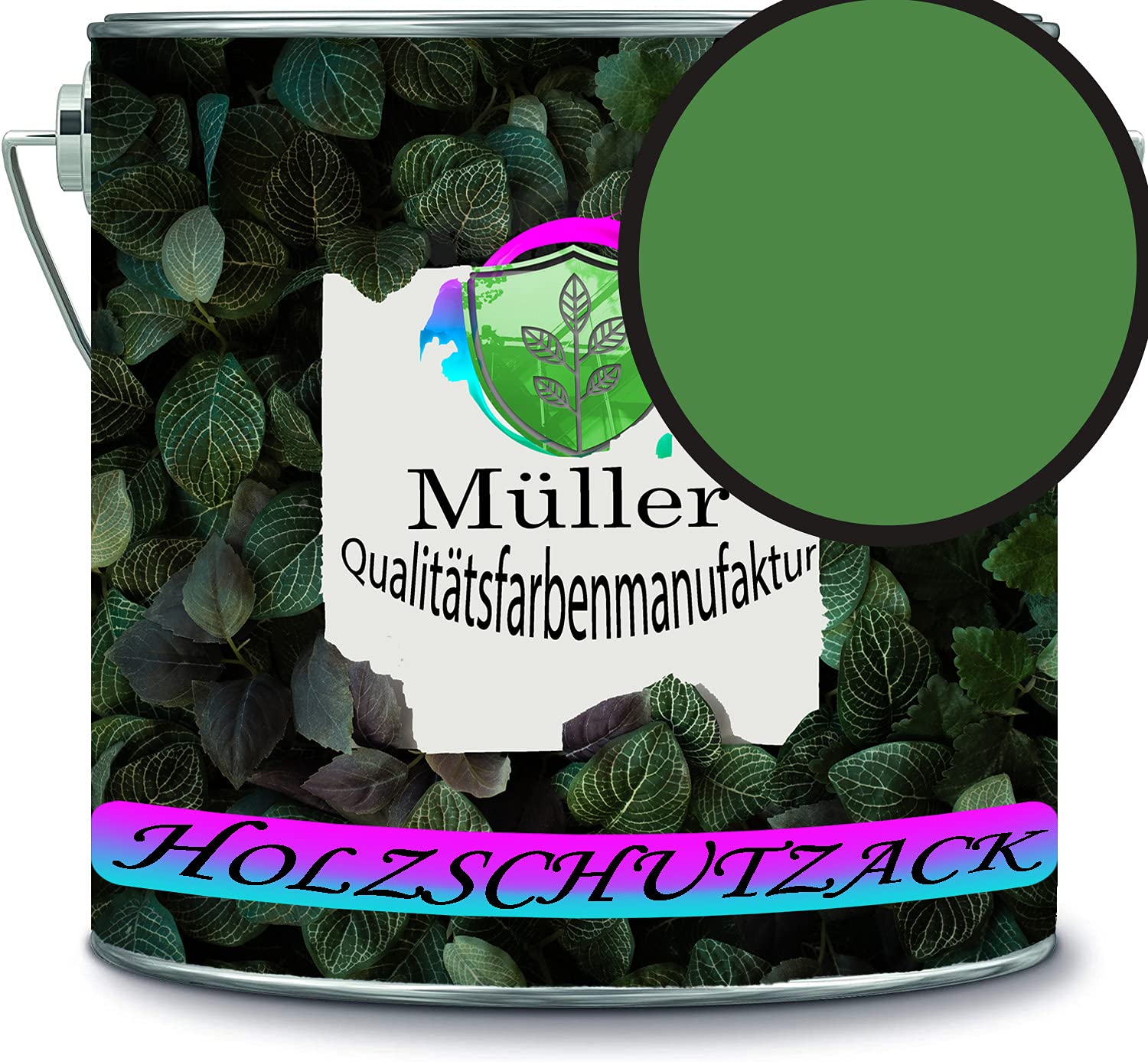 Vernis de protection bois RAL 6017 Vert mai Müller Quality Farbenmanufaktur