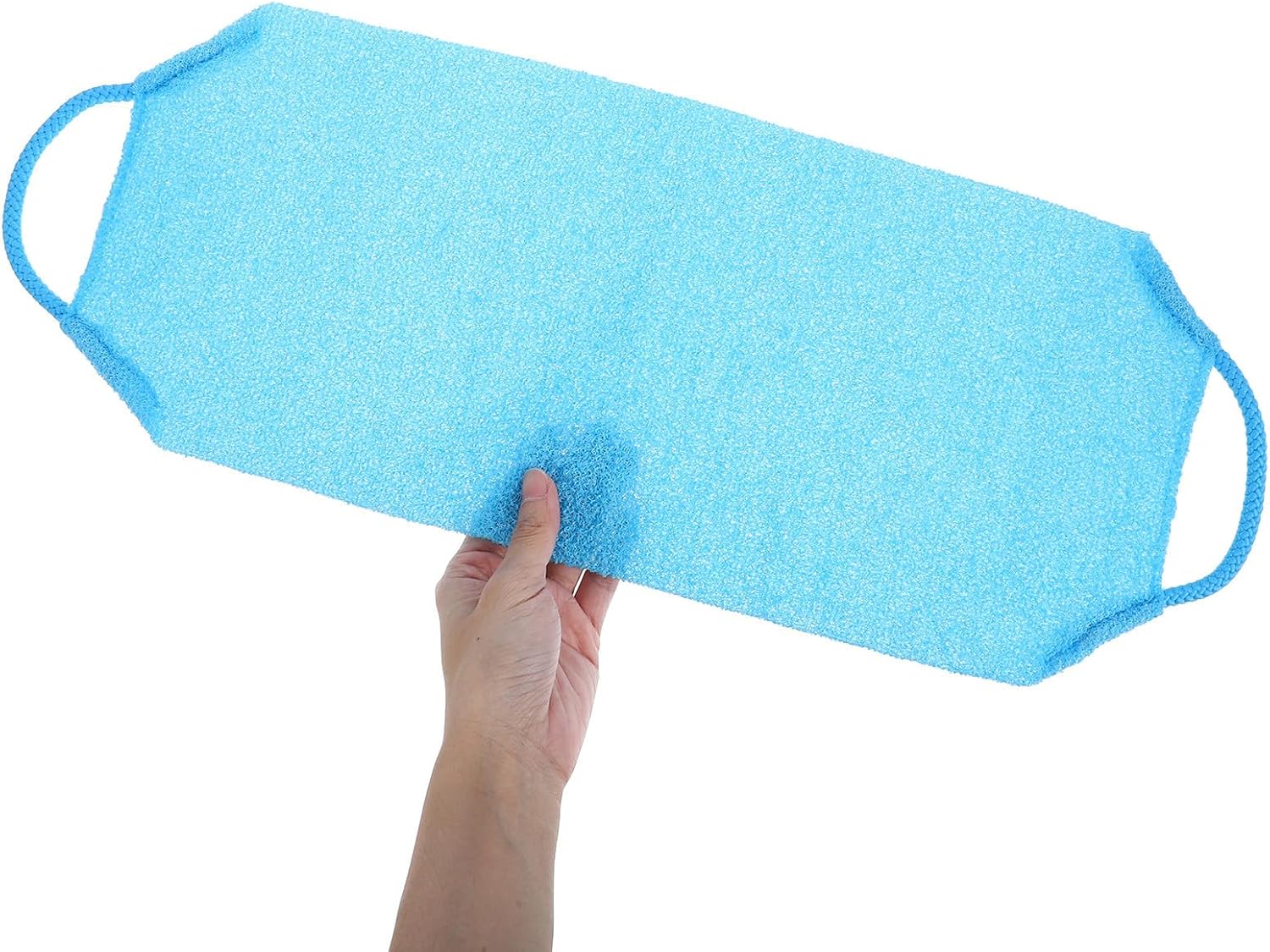 2pcs Exfoliating Bath Back Scrubbers Shower Towel Body Washcloths Made of Sturdy Polyester and Pe Material for Removing Dead Skin and Improving Skin Texture Suitable for Men