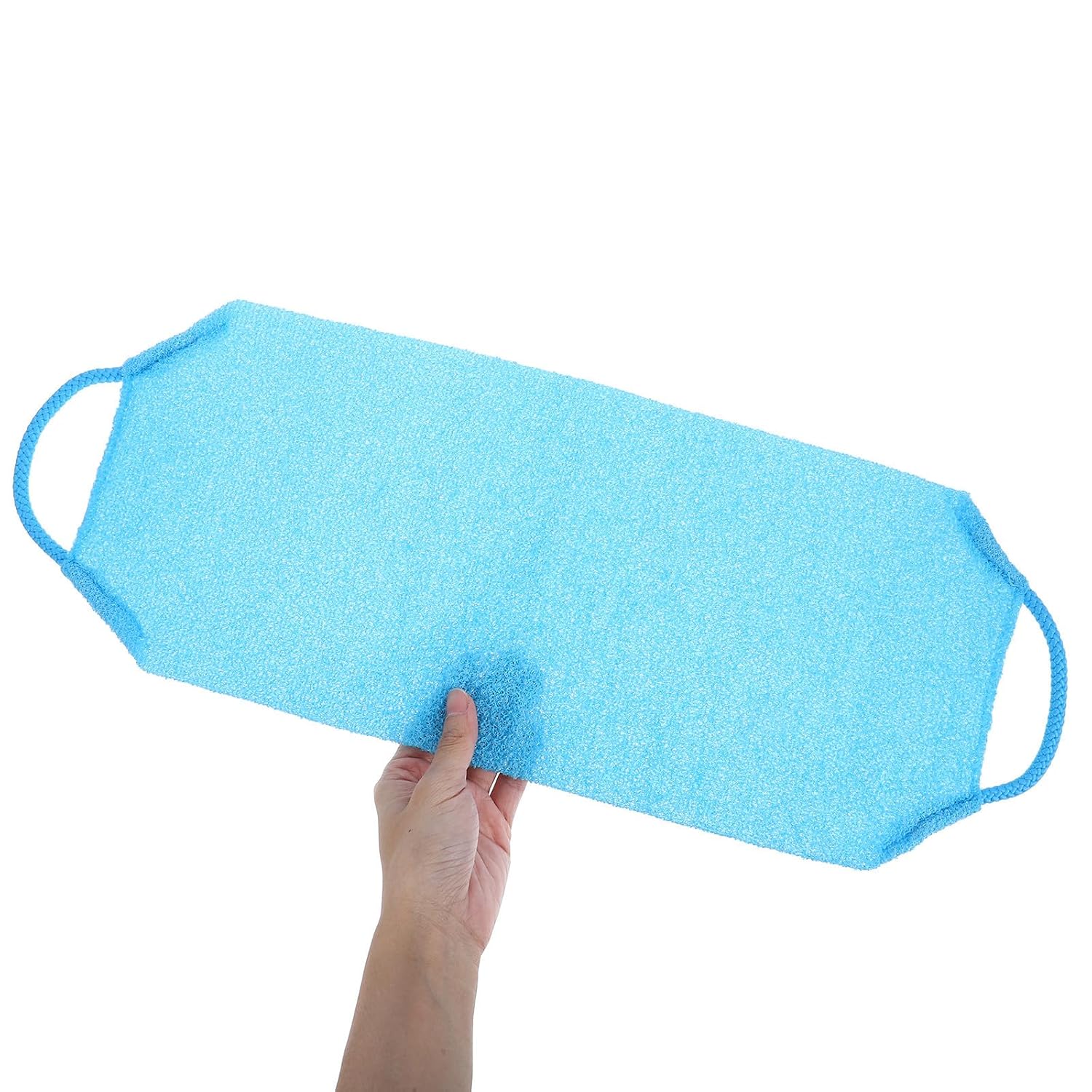 BESPORTBLE 2pcs Exfoliating Bath Back Scrubber for Shower with Deep Exfoliation, Made of Sturdy Polyester and Pe, Improves Skin Texture, for Daily Bathing and Body Care