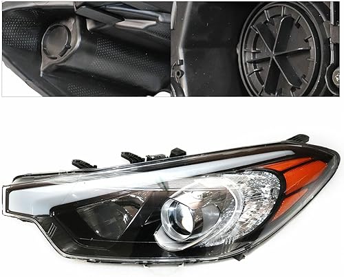 Miniatura 2 de BJTDLLX Conjunto de faros delanteros para KIA ForteForte KoupForte5 2014 2015 2016, faro OEM 92101A7200, KI2502170, lado del conductor (izquierda)