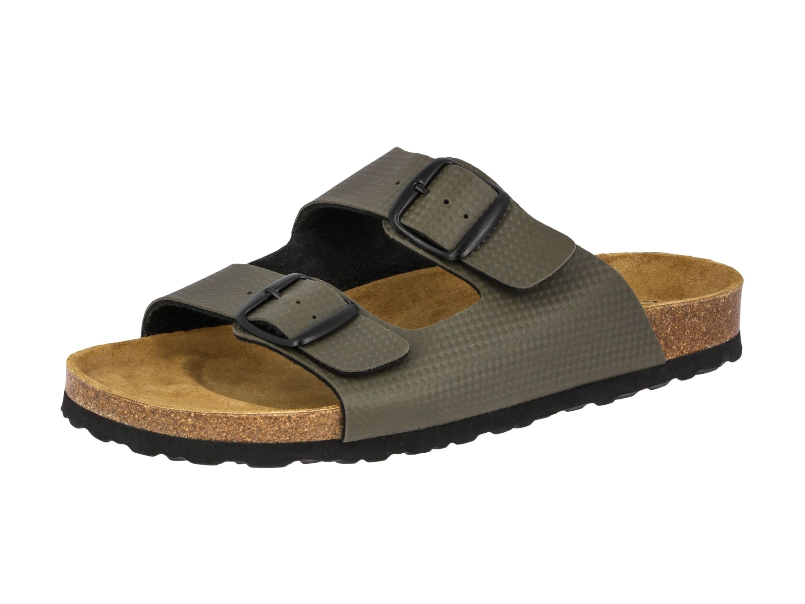 Lico Men's Bioline Metal Mules, olive, 9 UK