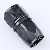 Vista 43 de AC PERFORMANCE -4 AN Montaje de extremo de manguera giratoria de 45 grados Aluminio Negro