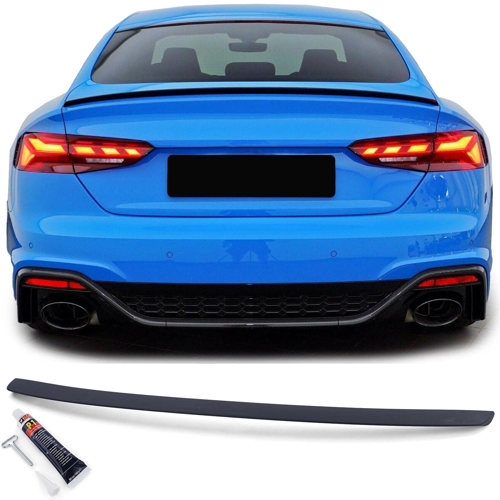 Rdx Racedesign Cup Heckspoiler Für Audi A5 F5 Spoiler Heckspoilerlippe Sportback S-Line S5 Audi A5 Sportback