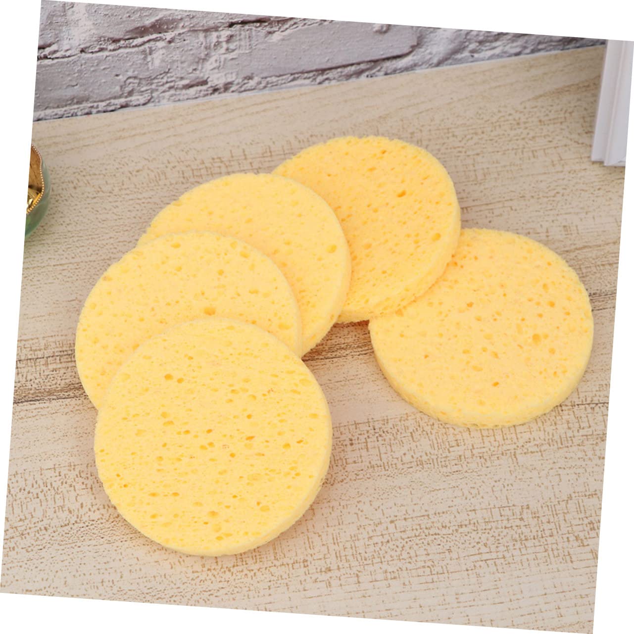Beavorty 100stücke Gesichtsreinigungsschwämme Weiche Wiederverwendbare Make-up Pads Für Sanfte Gesichtsreinigung Und Abschminken Für Mit Hydratisierender
