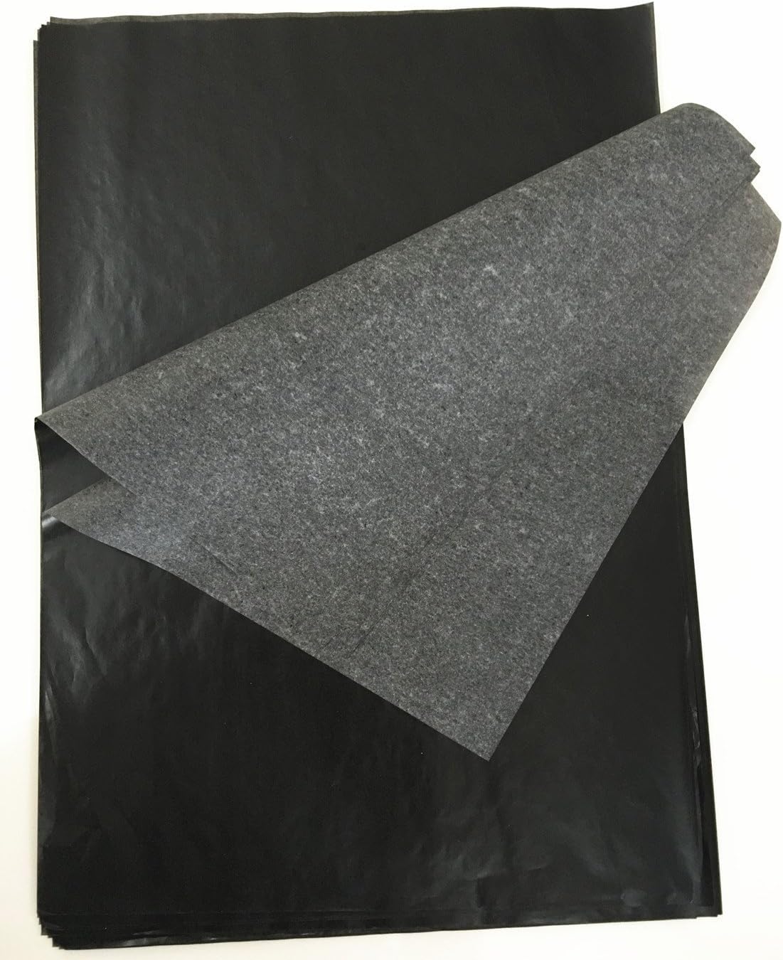 Graphite Transfer Carbon Paper - 25 Sheets (9" x 13") Black Tracing Paper for Wood, Paper, Canvas & Other Art Surfaces