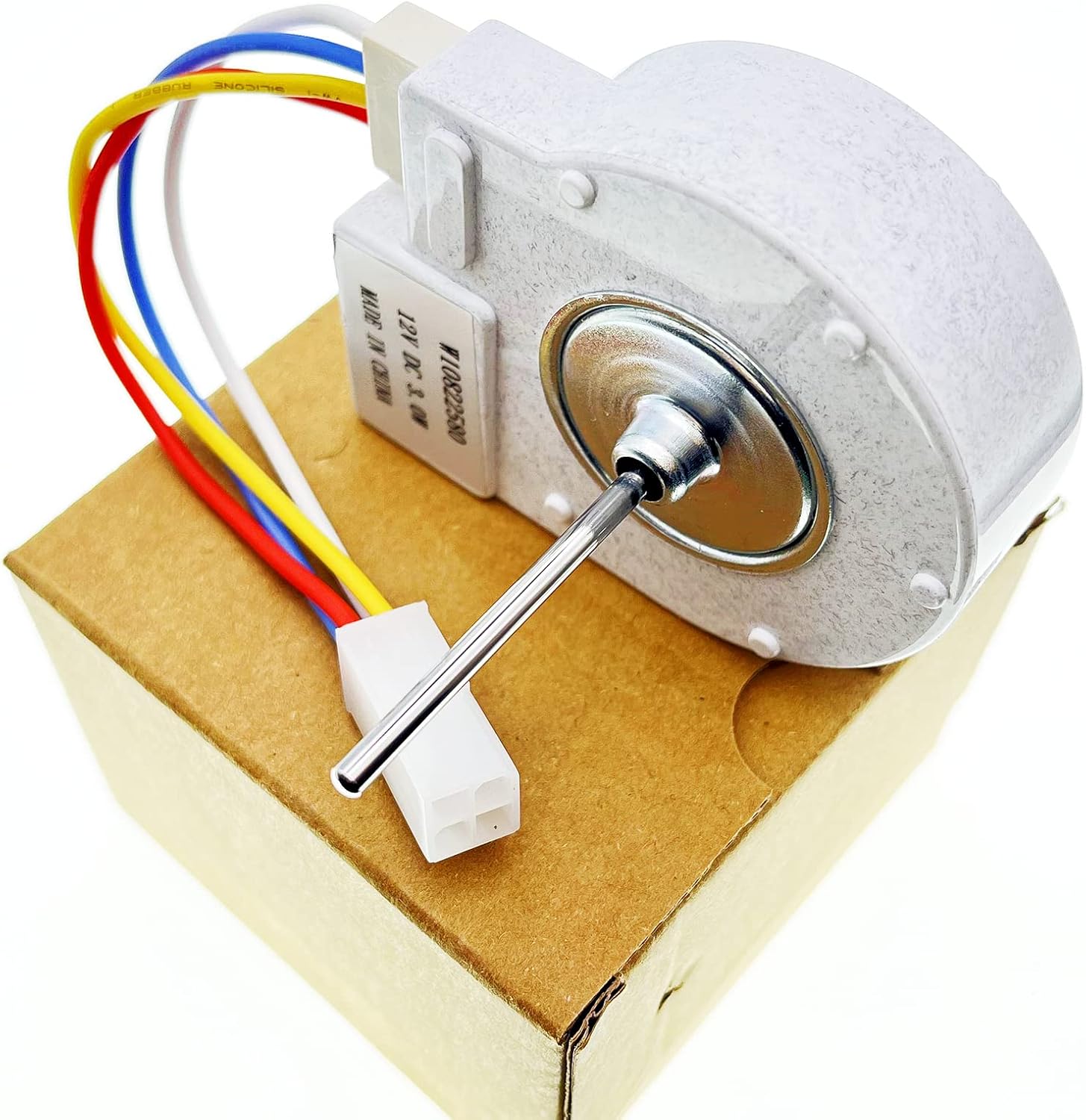 W10822580 Refrigerator Evaporator Fan Motor (OEM) Compatible with Whirlpool Kenmore Kitchen Aid Maytag refrigerator models W10255195 AP5985210, 2259385, 4283312, PS11723174 etc 2 Years Warranty.