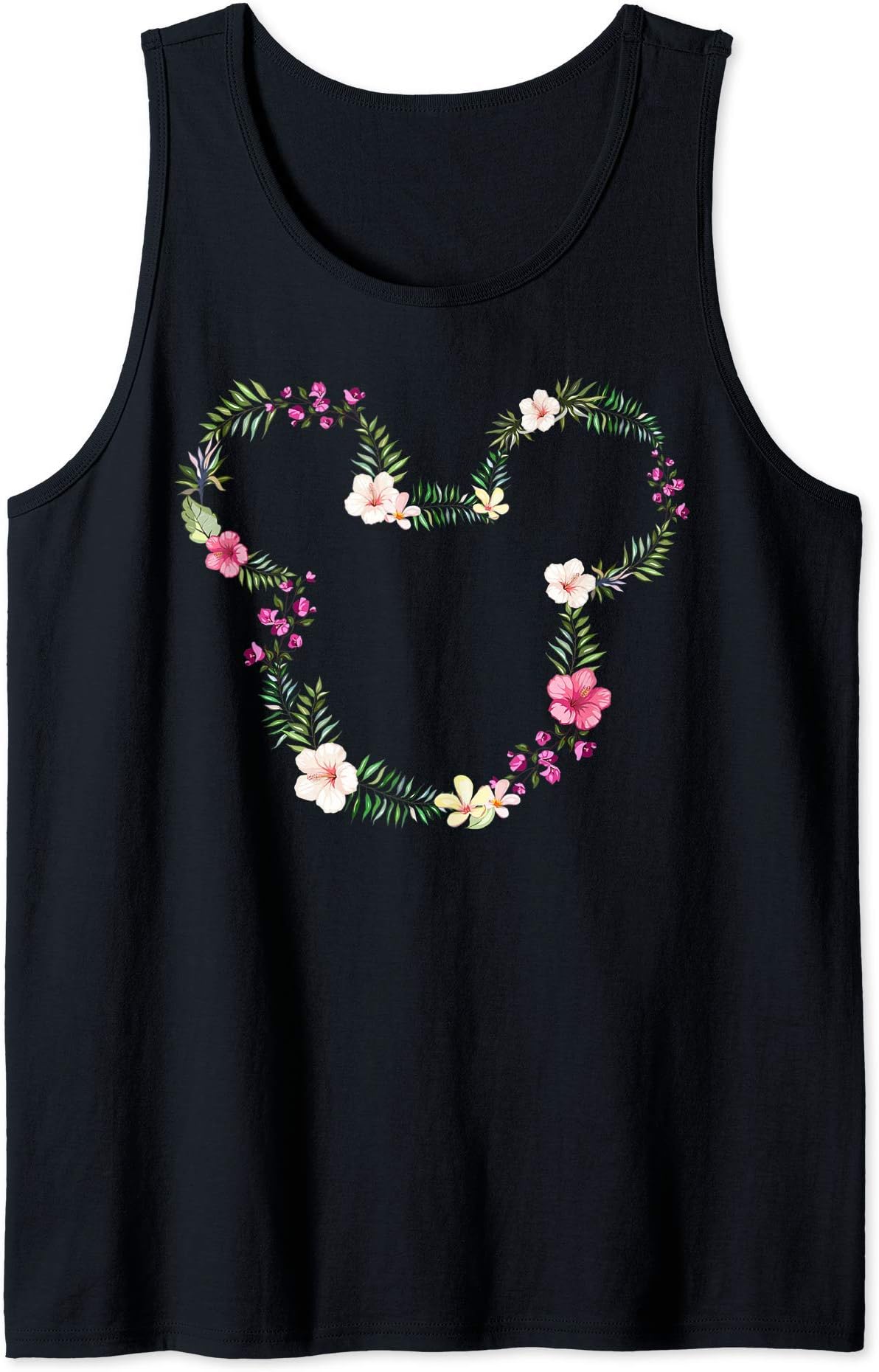 DisneyMickey & Friends Mickey Tropical Floral Ears Tank TopOEKO-TEX STANDARD 100