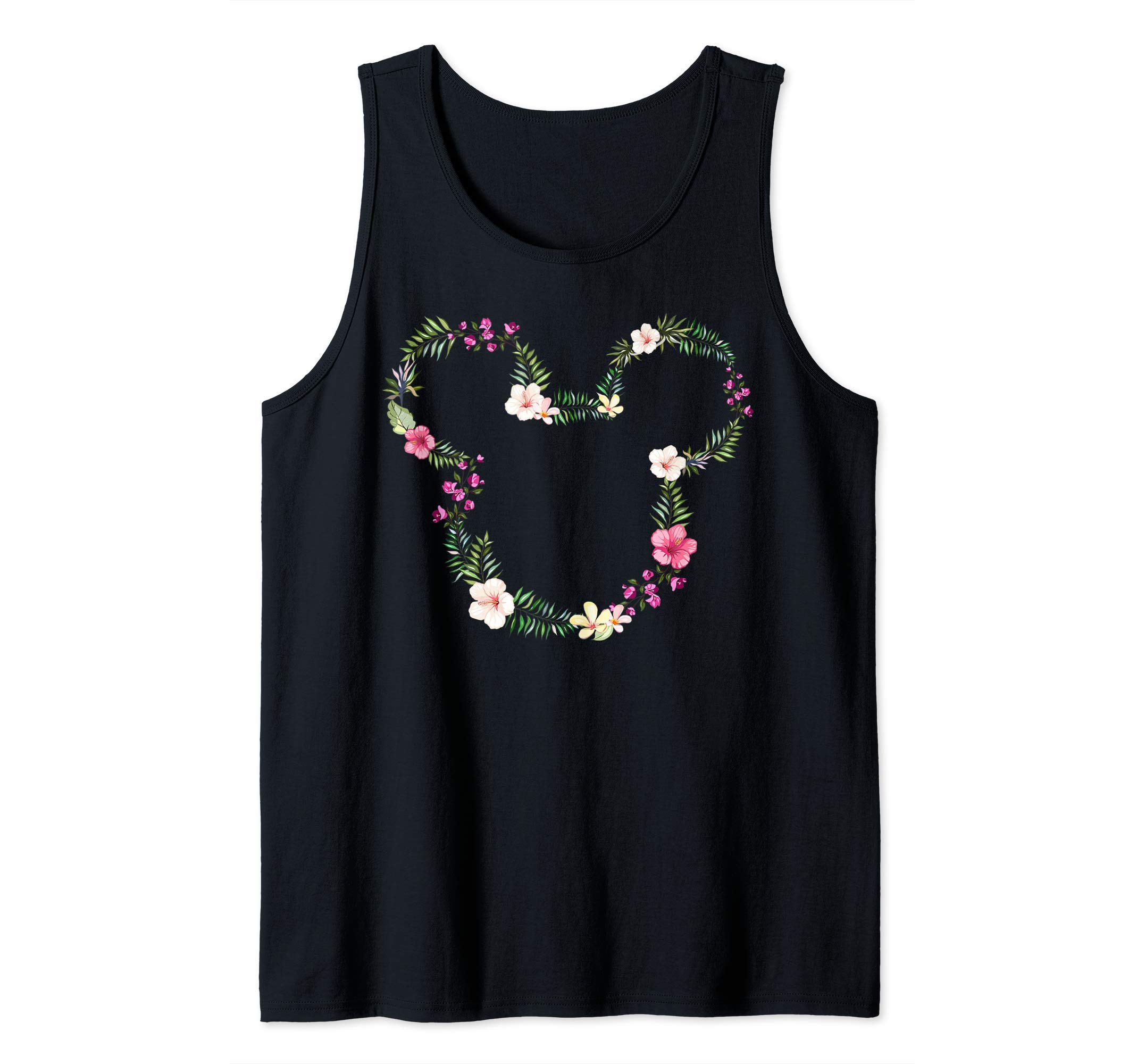 DisneyMickey & Friends Mickey Tropical Floral Ears Tank TopOEKO-TEX STANDARD 100